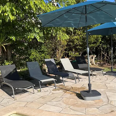 Rez-de-villa - Piscine Chauffee & Jardin- Salon Avec Canape Lit, Cuisine Et 2 * Mougins